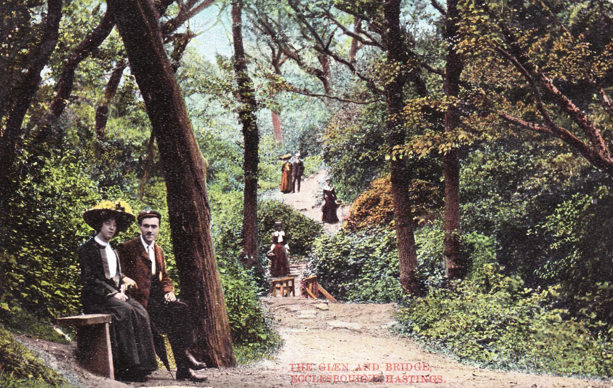 1905 or 8 posted card. Ecclesbourne